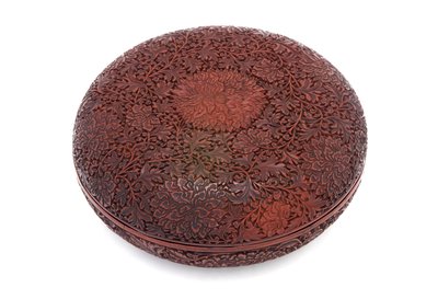 Cirkulær æske, 1522-1566 af Ming Dynasty Chinese School