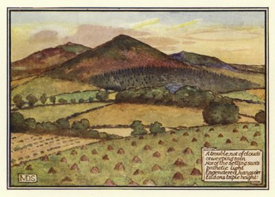 Ved afgang af Sir Walter Scott (farve litho) af Minnie Didbin Spooner