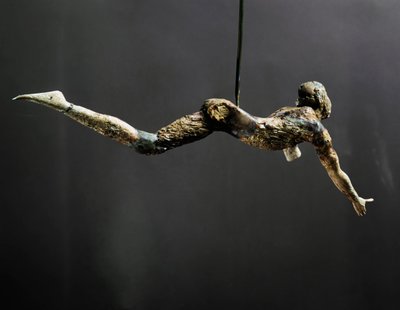Akrobat (også kaldet The bull leaper), elfenbensfigur, 1700-1400 f.Kr. af Minoan