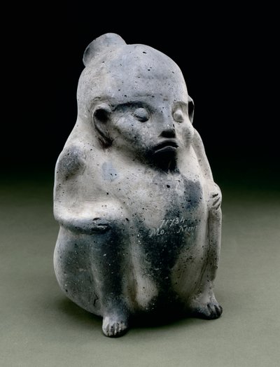 Menneskelig billedbeholder, 1100-1300 (keramik) af Mississippian culture