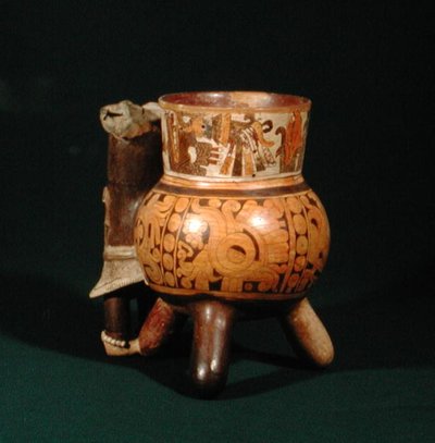 Tripod Pot (keramik) af Mixtec Puebla Mixtec Puebla