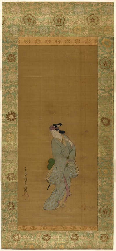 Mandlig figur af Miyagawa Chōshun