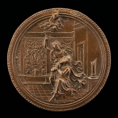 Augustus og den tiburtinske sibyll, slutningen af det 15. - begyndelsen af det 16. århundrede. af Moderno