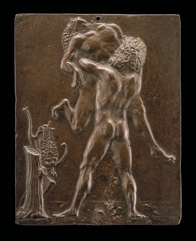 Hercules og Antaeus af Moderno