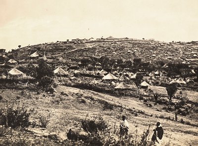 Bygning af et imperium i den fascistiske tidsalder: Abyssinian land, 09/05/1936 (s/h foto) af Modestino Baldinetti