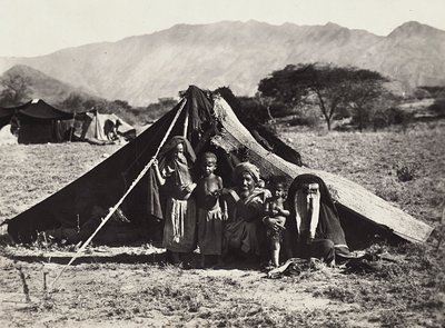 Opbygning af et imperium i den fascistiske tidsalder: en Rasciaida-familie, 09/05/1936 (s/h-billede) af Modestino Baldinetti