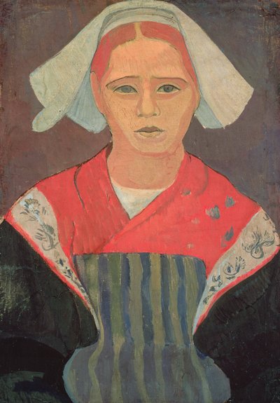 Ung Breton Pige af Mogens Franscesco Hendrik Ballin