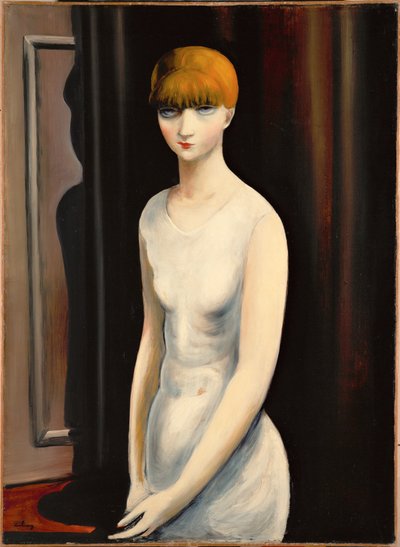 Portræt af Kiki de Montparnasse (olie på lærred) af Moise Kisling