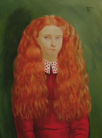 Portræt af Rosine Fels af Moise Kisling