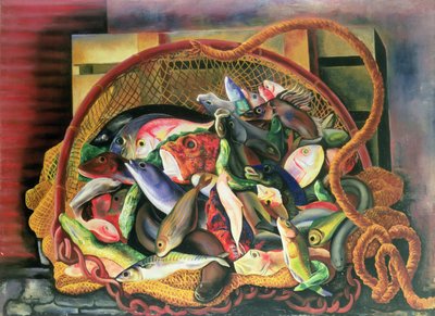 Fisken (maleri) af Moise Kisling