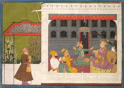 Shishupal Arguing with Rukmini