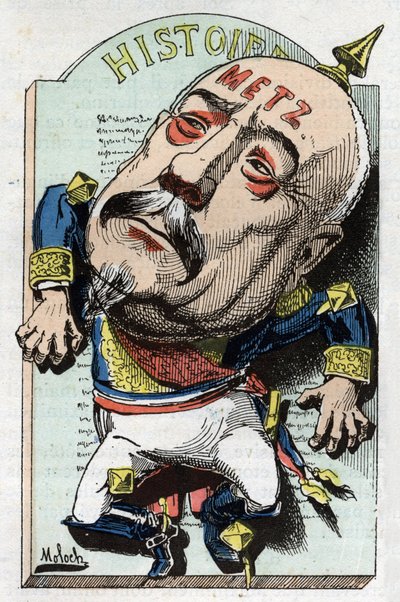 Portræt i fuld længde af Francois Achille Bazaine (Francois-Achille af Moloch