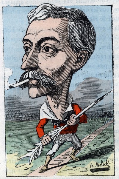 Portræt af Edouard Lockroy (1838-1913), fransk politiker. af Moloch