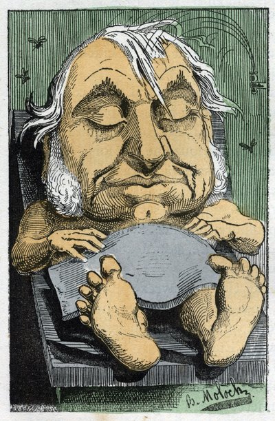 Portræt af Eugene Rouher (1814-1884), fransk politiker af Moloch