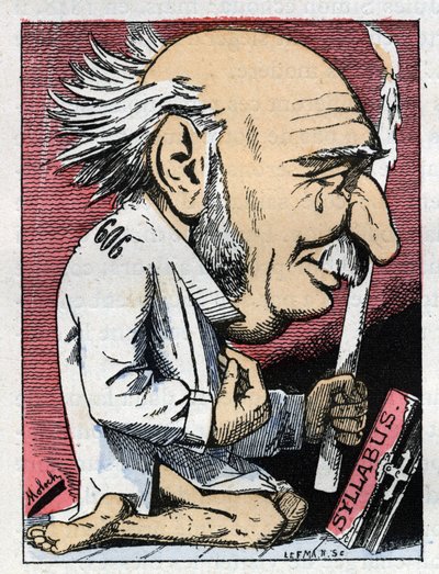 Portræt af Jules Simon (1814-1896), fransk politiker af Moloch