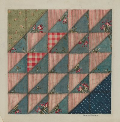 Patchwork Quilt af Mona Brown