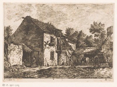 Gård af Monogrammist ADL (graveur)