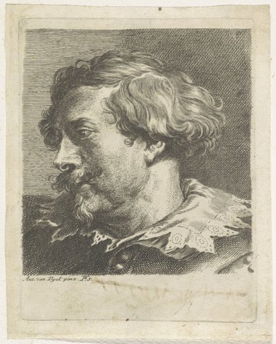 Portræt af Hubrecht van den Eynde af Monogrammist F (Nederlanden)