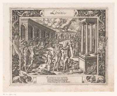 Middelalder under indflydelse af Mars Le Viril (titel på objekt) Seven Ages of Man (serietitel) Les Figvres Et Povrtraictz Des Sept Aages De L
