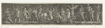 Triomf van Bacchus af Monogrammist VG