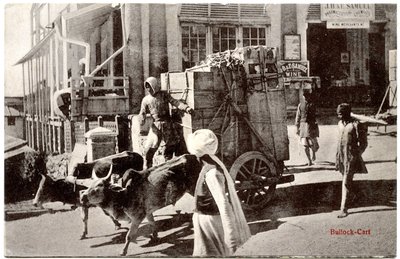 Bullock-Cart, ca. 1900-20 af Moorli Dhur and Sons