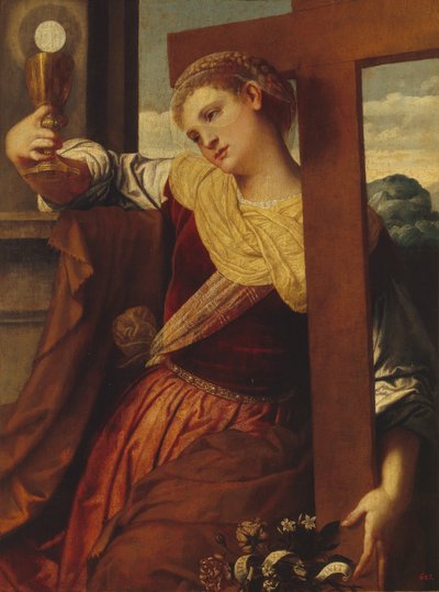 Troens Allegori af Moretto da Brescia