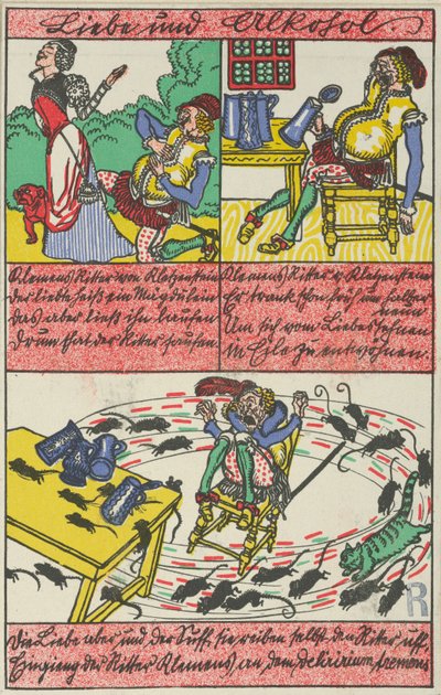 Kærlighed og alkohol Kærlighed og alkohol, 1911. af Moritz Jung