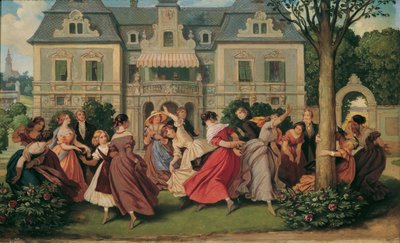 Festspil efter 1860. af Moritz Ludwig von Schwind