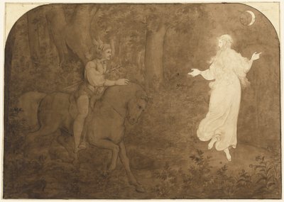 Tilsynekomsten i skoven af Moritz Ludwig von Schwind