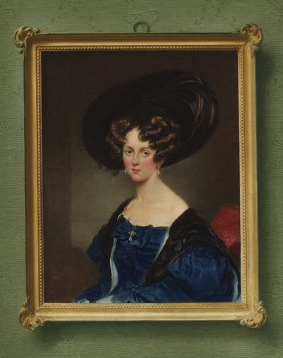 Portræt af Johanna Georgine von Arthaber af Moritz Michael Daffinger
