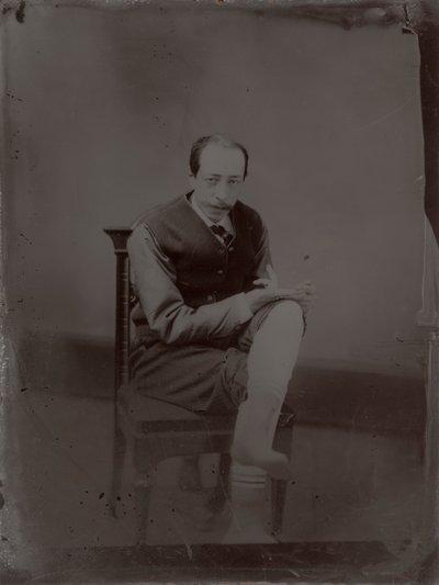 Portræt af John La Farge af Moritz Statfeld