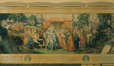Den smukke Melusine: III. Bruden af Moritz Ludwig von Schwind