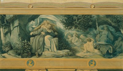 The Beautiful Melusine: X. Finding Again af Moritz Ludwig von Schwind