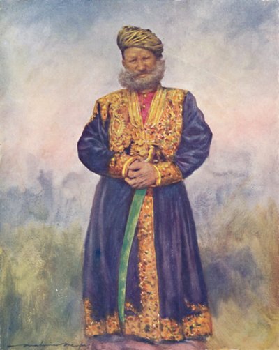 A Rajput of Rajgarh, 1903dani af Mortimer L Menpes