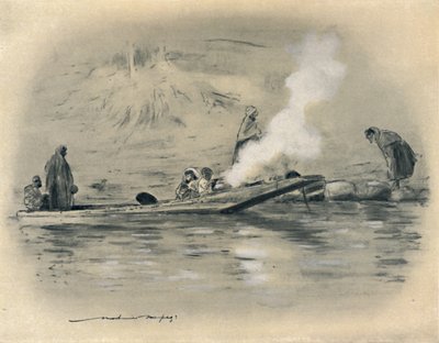 Family of Nomadic Tribe, 1903dani af Mortimer L Menpes