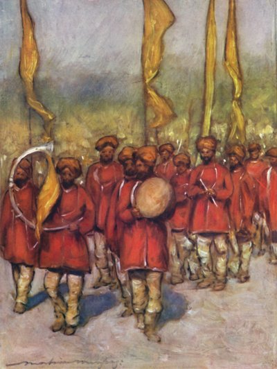 Native Bards from the Cutch State, 1903dani af Mortimer L Menpes