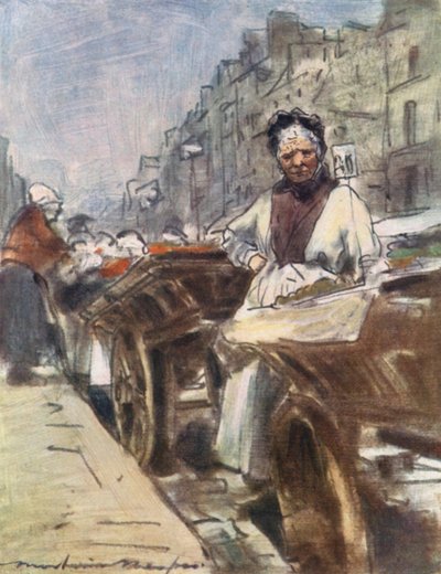 En frugtsælger af Mortimer Ludington Menpes