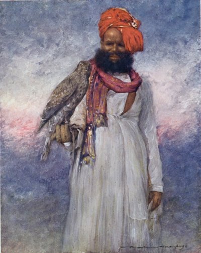 A Hawksmen of Rajgarh (Color Litho) af Mortimer Ludington Menpes