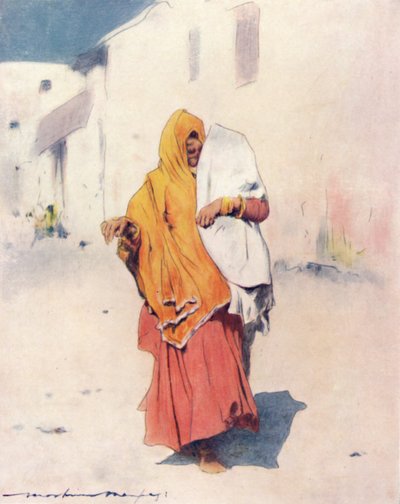 En indfødt kvinde fra Jeypore, 1905 af Mortimer Ludington Menpes
