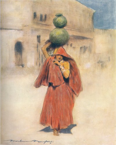 En vandbærer, 1905 af Mortimer Ludington Menpes