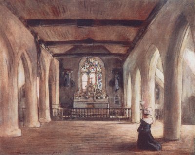 Modys kirke (farvelitografi) af Mortimer Ludington Menpes