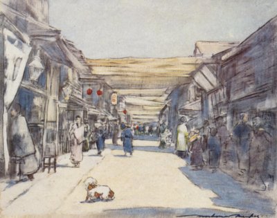 Honeysuckle Street af Mortimer Ludington Menpes