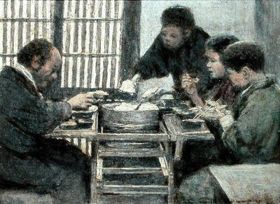 Japansk middag af Mortimer Ludington Menpes