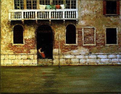 På kanalen af Mortimer Ludington Menpes