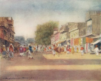 Peshawur, 1905 af Mortimer Ludington Menpes