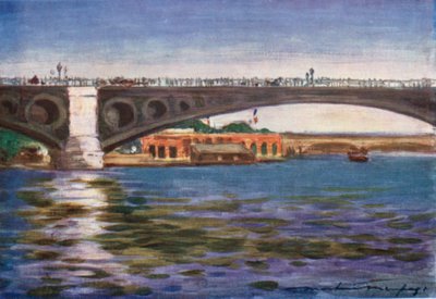 Concorde Bridge af Mortimer Ludington Menpes