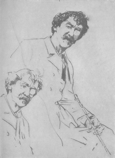 Portrætstudier, c1880, 1904 af Mortimer Ludington Menpes