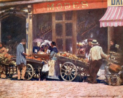 Rue de la Fayette af Mortimer Ludington Menpes