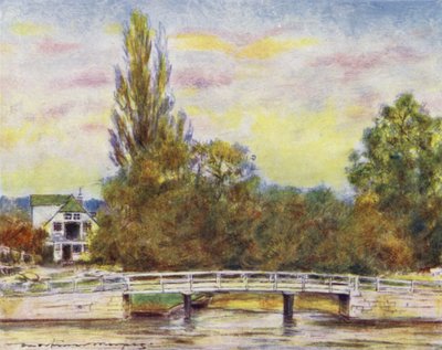 Streatley af Mortimer Ludington Menpes