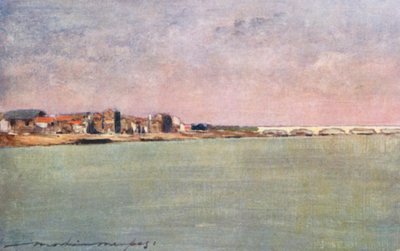 Seinen ved solnedgang af Mortimer Ludington Menpes